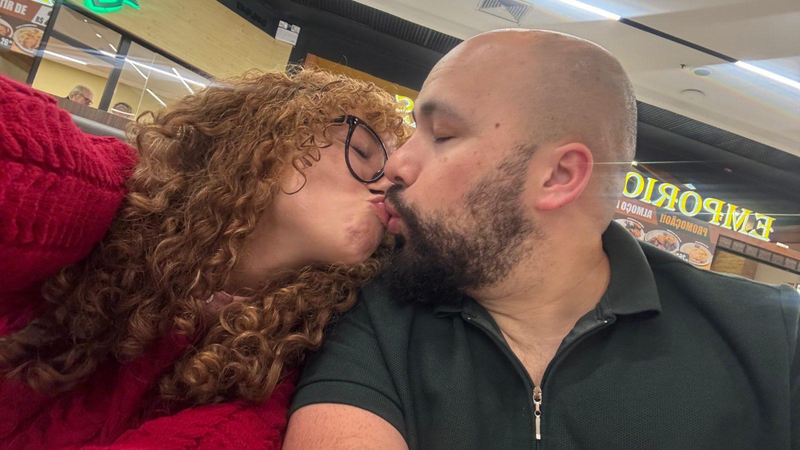Jantarzinho no shopping.